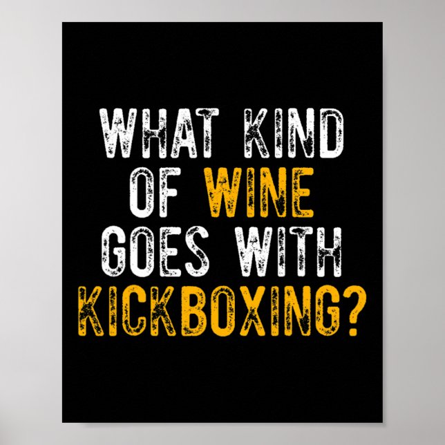 Affiche Kickboxing Kick Boxing Workout _1  (Devant)