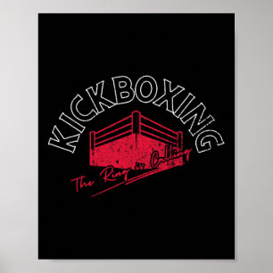 Affiche Kickboxing Le Ring Appelle