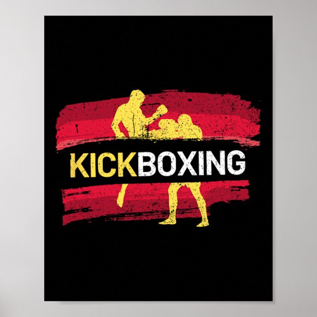 Affiche Kickboxing Martial Arts  (Devant)