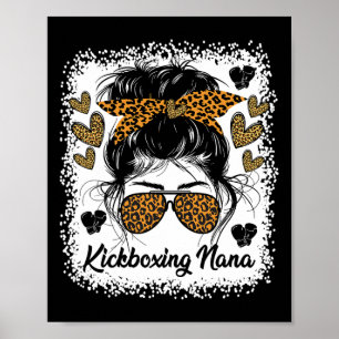 Affiche Kickboxing Nana amateurs d'arts martiaux mode spor