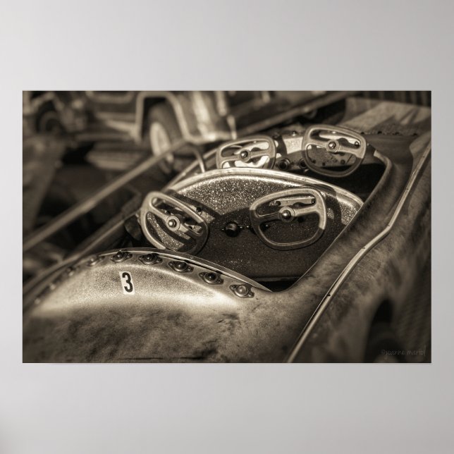 Affiche Kiddie Ride à la Foire du Comté (Devant)