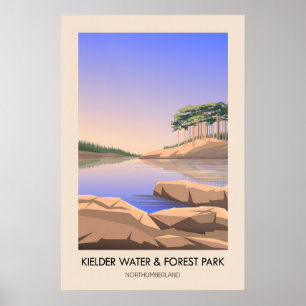 Affiche Kielder Water and Forest Park Northumberland