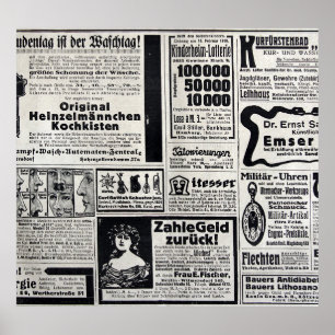 Affiche Kiev historique : Illustration d'un journal de 191
