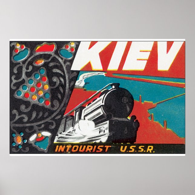 Affiche Kiev_Vintage voyage (Devant)