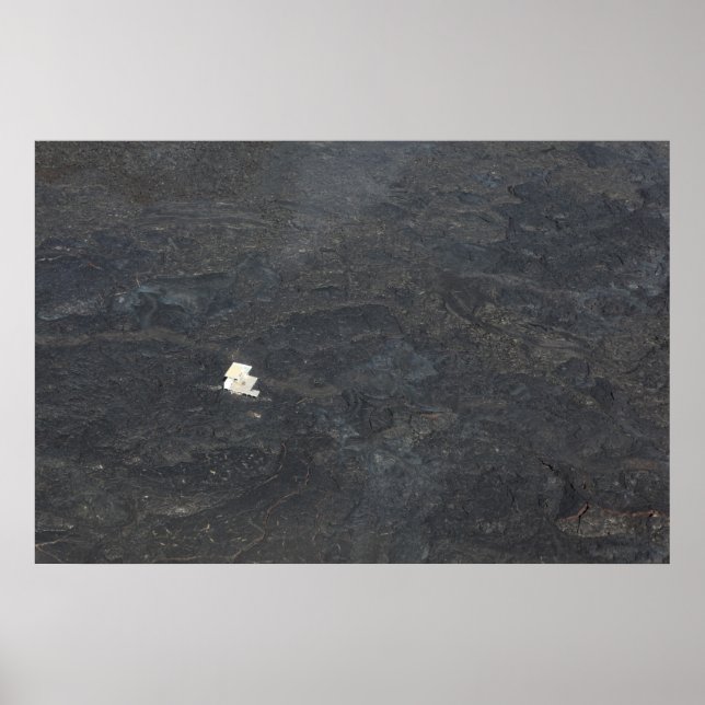 Affiche kilauea grande île volcan coulée de lave (Devant)