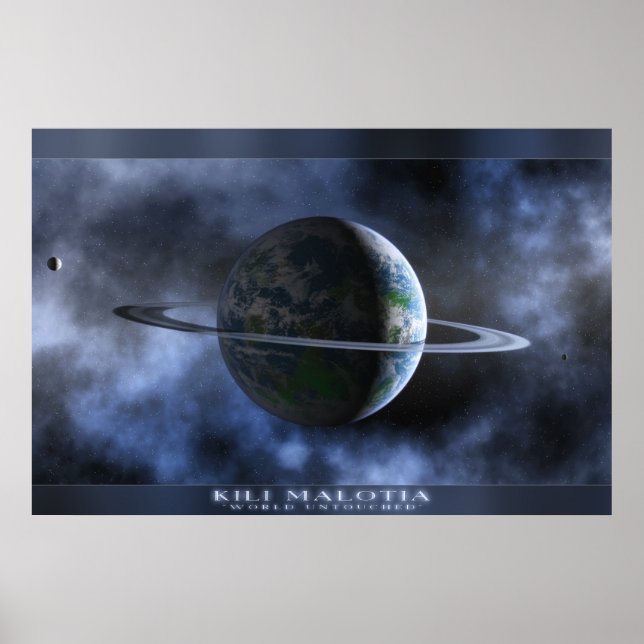 Affiche Kili Malotia - Monde intact (Devant)