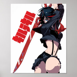 Affiche Kill La Kill - Ryuko Matoi