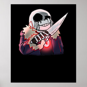 Affiche Killer Sans Undertale