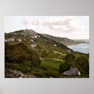 Affiche Killiney Hill & Dalkey, Co. Dublin c1905