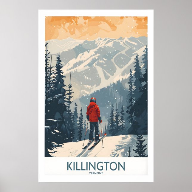 Affiche Killington Vermont 1 (Devant)