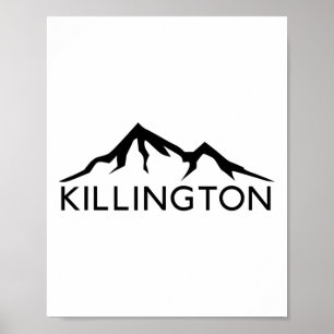 Affiche Killington Vermont Ski Snowboard