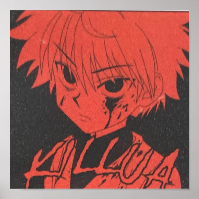 Affiche killua (Devant)