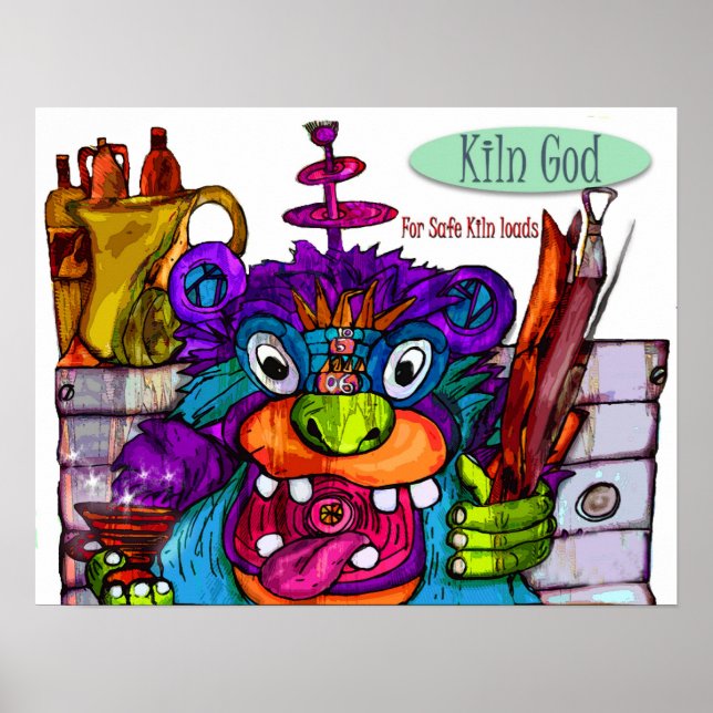 Affiche Kiln God for Safe Lots (Devant)
