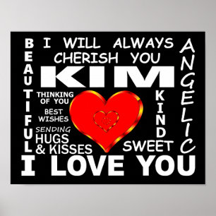 Affiche Kim Je T'Aime
