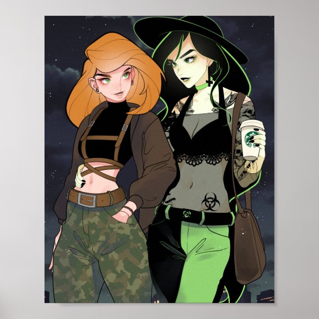Affiche Kim & Shego  (Devant)