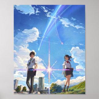 Affiche kimi no na wa  votre nom avant texte BEST RES 