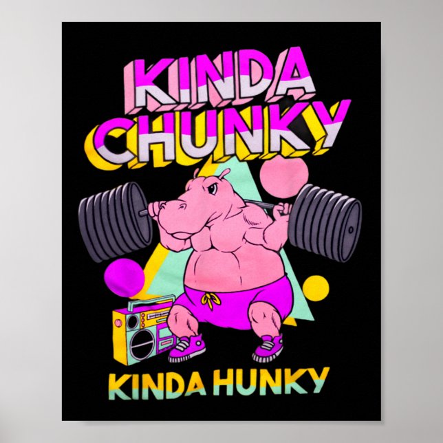 Affiche Kinda Chunky Kinda Hunky1 (Devant)