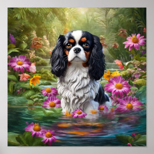 Affiche King Charles Cavalier