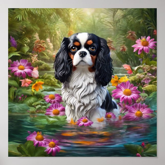 Affiche King Charles Cavalier (Devant)