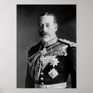 Affiche King George Portrait - 1923