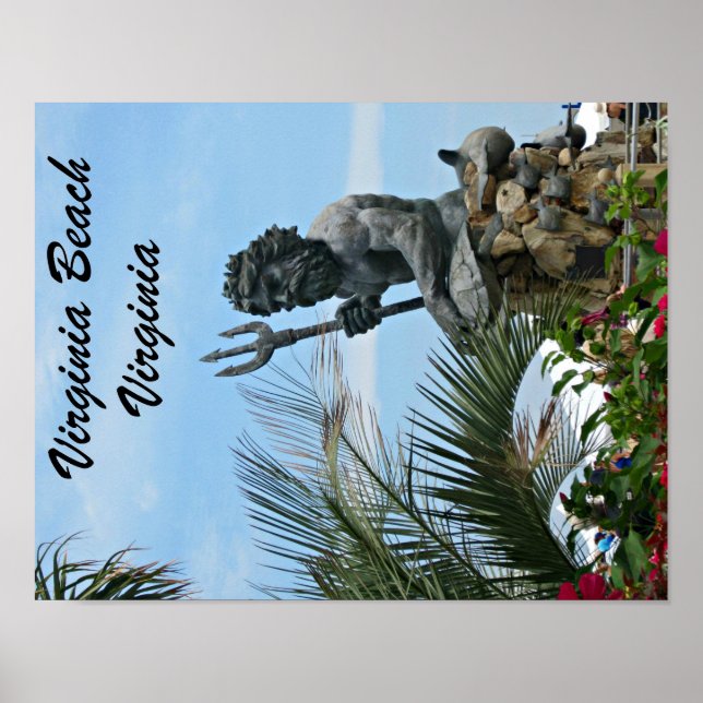 Affiche King Neptune Park, Virginia Beach, VA (Devant)