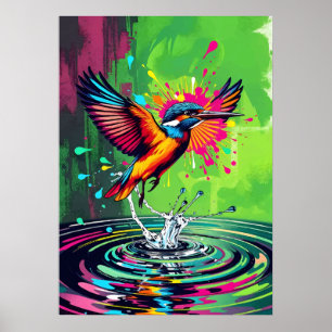 Affiche Kingfisher Art