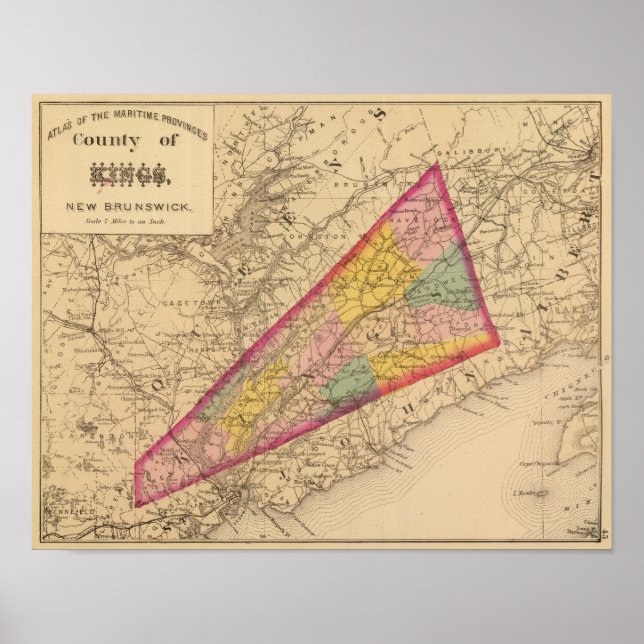 Affiche Kings Co., NB (Devant)