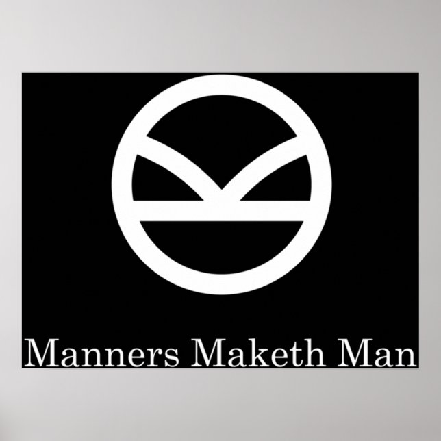 Affiche Kingsman Secret Service - Manners Maketh Man (Devant)