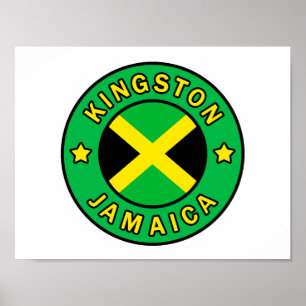 Affiche Kingston Jamaïque