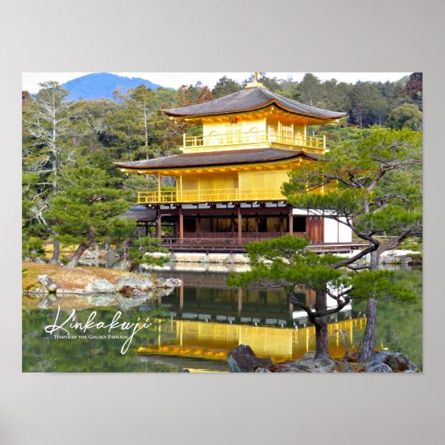 Affiche Kinkaku-ji (Rokuon-ji) ポ タ (Devant)