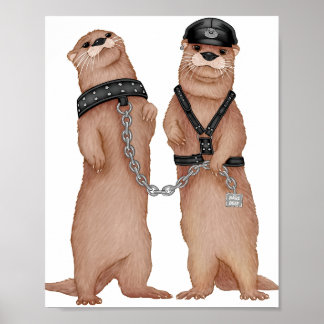 Affiche Kinky Otters 