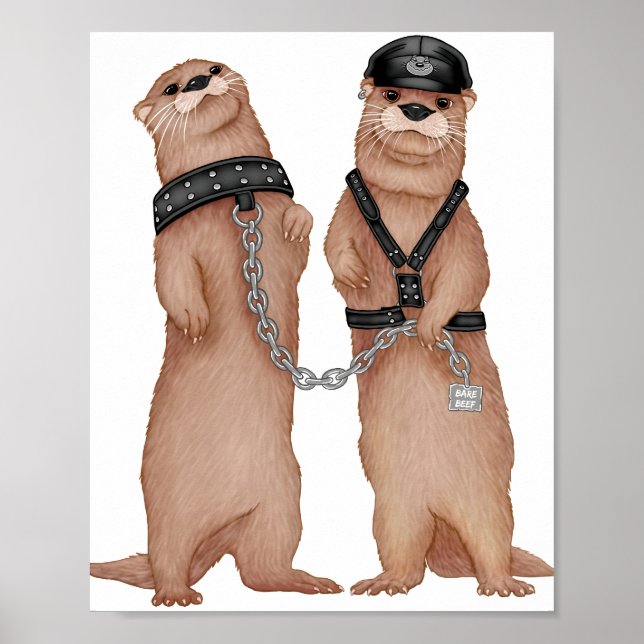 Affiche Kinky Otters  (Devant)