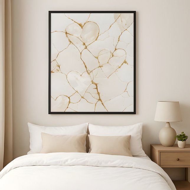 Affiche Kintsugi Cœur d'amour (Créateur téléchargé)