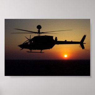 Affiche Kiowa retournant à la maison