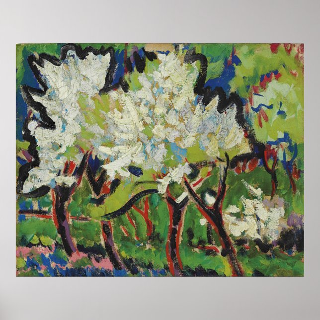 Affiche Kirchner - Blue Baume 1909 (Devant)