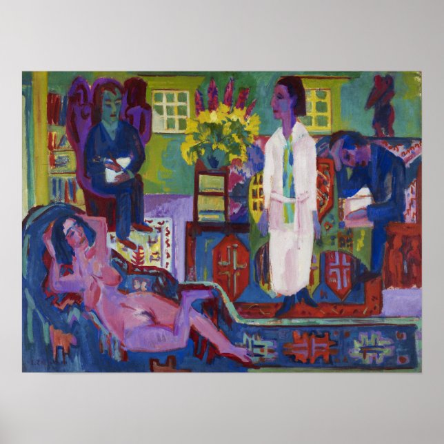 Affiche Kirchner - Bohême moderne (Devant)