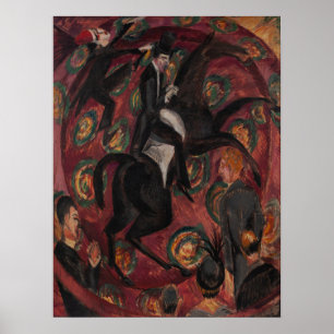 Affiche Kirchner - Circus Rider