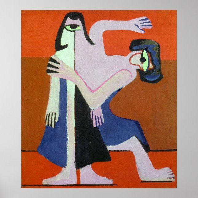 Affiche Kirchner - Danse Masquée 1928 (Devant)