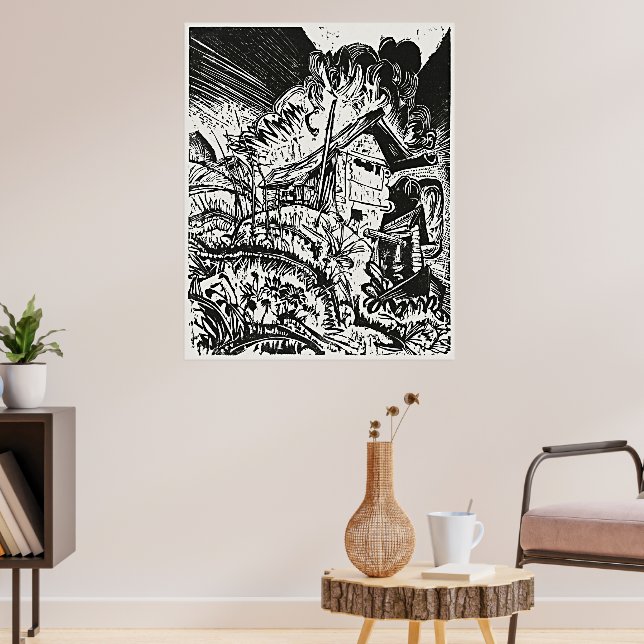 Affiche Kirchner Edge : Mountain House Print (Salon 3)