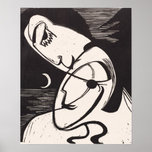 Affiche Kirchner - Le baiser