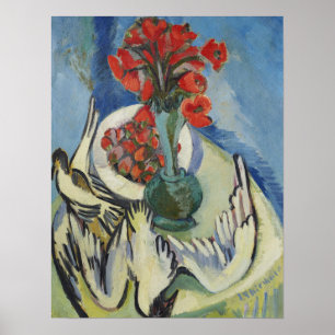 Affiche Kirchner - Nature morte avec graines de pavot Move