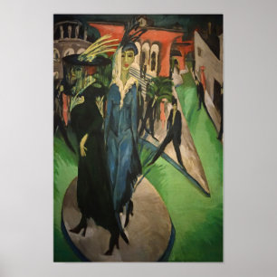 Affiche Kirchner - Potsdamer Platz