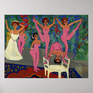 Affiche Kirchner - Spectacle de variétés