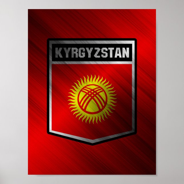 Affiche Kirghizistan (Devant)