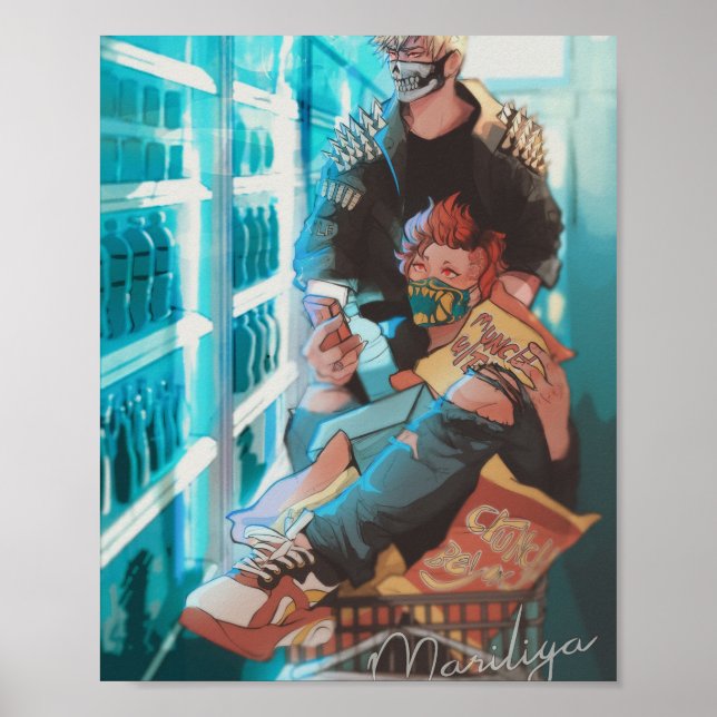 Affiche Kiribaku Punks (Devant)