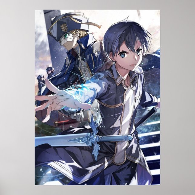 Affiche Kirito et Eugeo en Alicilisation (Devant)
