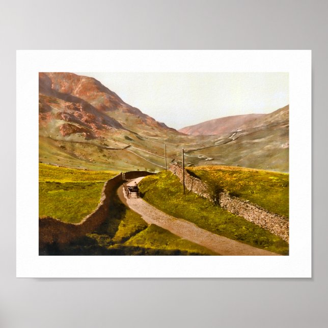 Affiche Kirkstone Pass, Lake District England (Devant)