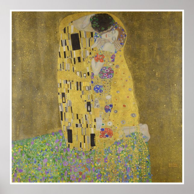 Affiche Kiss Gustav Klimt (Devant)