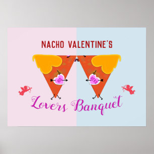 Affiche Kissing Nacho Valentine's Event