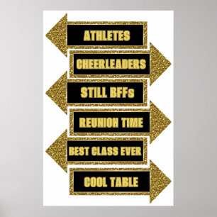 Affiche Kit d'accessoires de flèches pour photobooth de ré